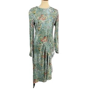 Preen by Thornton Bregazzi Daisy Long Sleeve Sequin Cocktail Dress Size XL